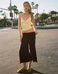 FULL TILT Womens Low Rise Gaucho Pants image number 5