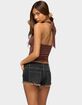 EDIKTED Lavan Gathered Bead Halter Top image number 3