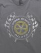 STONE TEMPLE PILOTS Checkered Flags Distressed Unisex Tee image number 2