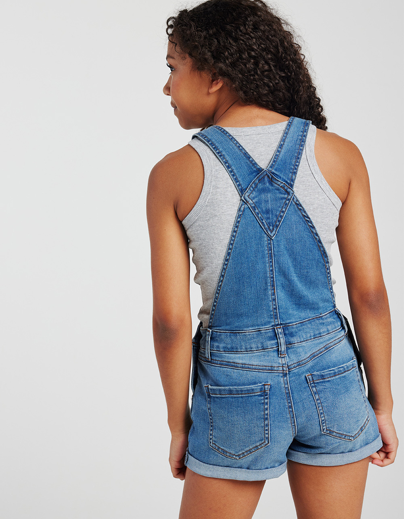RSQ Girls Denim Shortalls image number 4