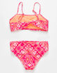 HOBIE Square Neck Bralette Girls Bikini Set image number 2