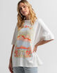 BILLABONG Womens Wild Oversized Tee image number 2