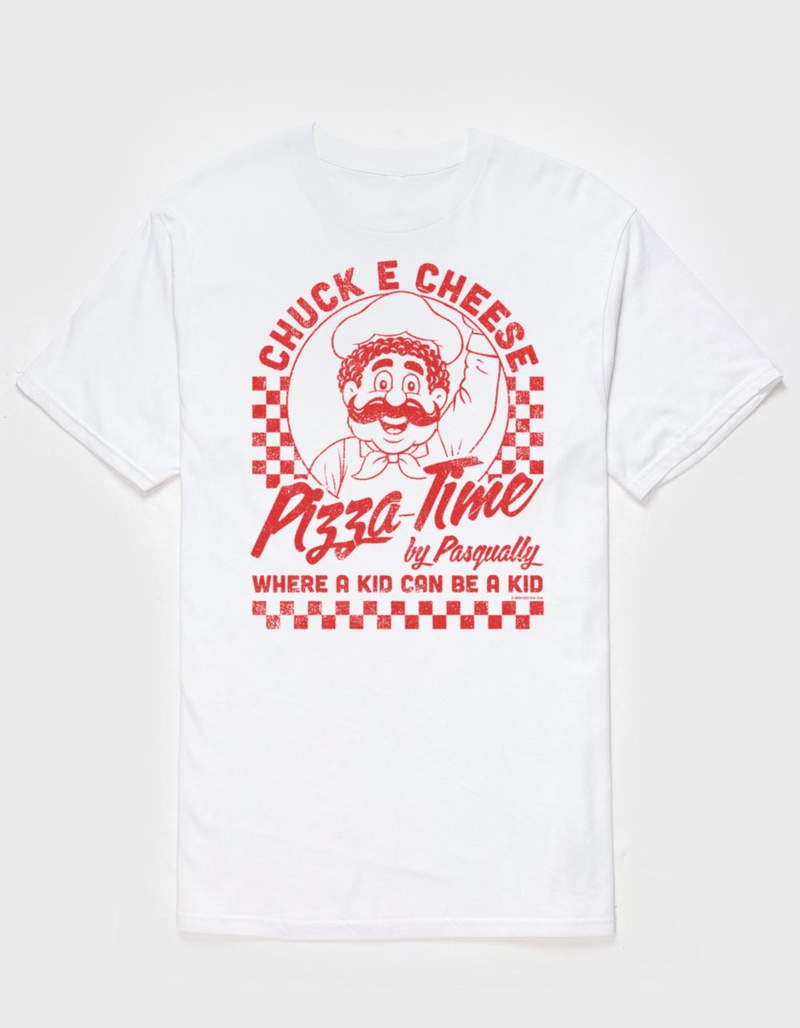 CHUCK E. CHEESE Pizza Time Unisex Tee image number 0