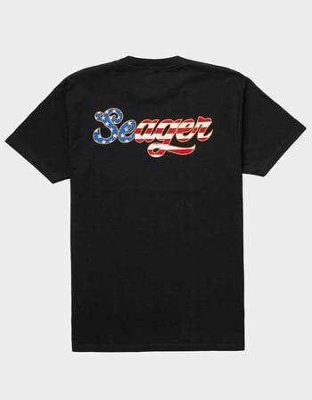 SEAGER USA Russ Mens Tee Primary Image