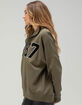 NOISY MAY Alden Womens Quarter Zip Sweatshirt image number 3