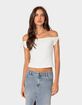 EDIKTED Jess Off Shoulder Top image number 1