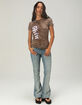 SKIN INDUSTRIES Cascade Womens Fitted Tee image number 2