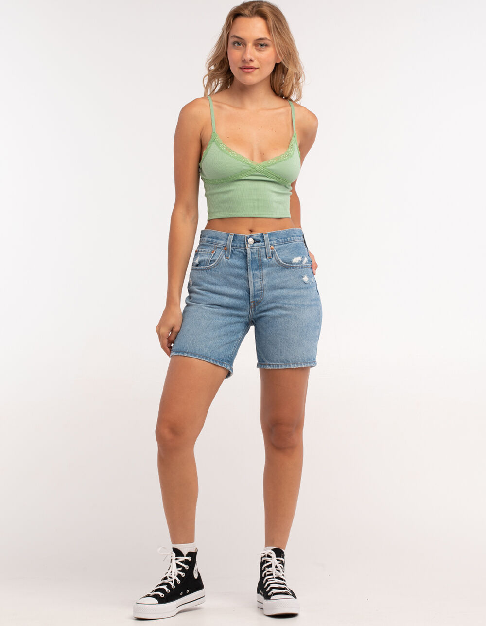 LEVI'S 501 Mid Thigh Womens Denim 