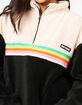RIP CURL Surf Revival Womens Half-Zip Polar Fleece Sweatshirt image number 2
