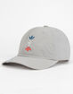 ADIDAS Originals Space Tech Grey Mens Strapback Hat image number 1