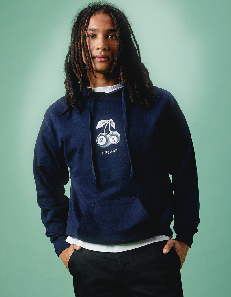 PRETTY VACANT 8-Ball Cherries Mens Hoodie image number 0