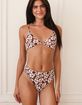 DIPPIN' DAISY'S Zen Knotted Triangle Bikini Top image number 4