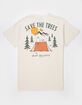 RIOT SOCIETY x Peanuts Save The Trees Mens Tee image number 1