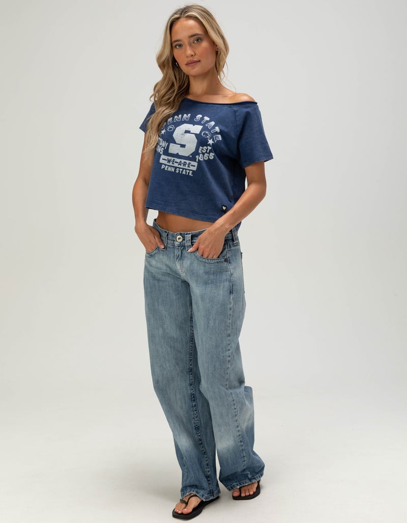 THE WILD COLLECTIVE Penn State Womens Off The Shoulder Tee image number 1