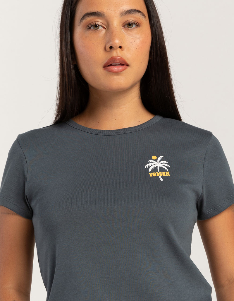 VOLCOM Palm Things Womens Baby Tee image number 1