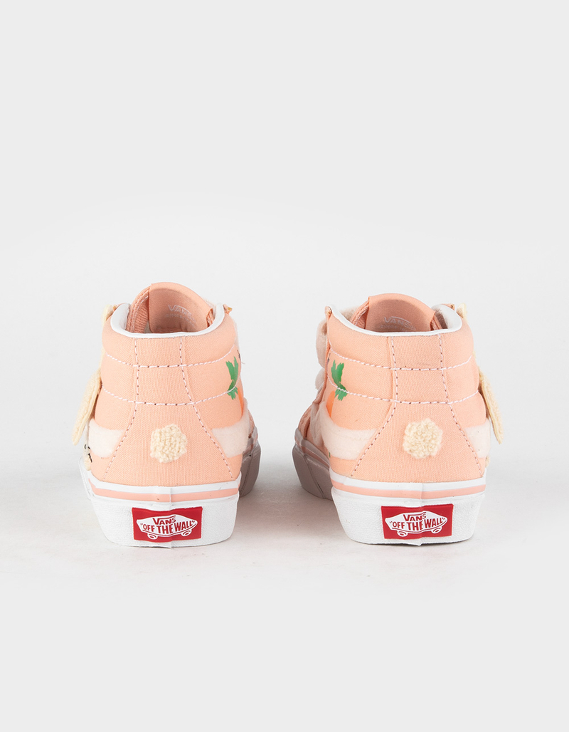 VANS Sk8-Mid Velcro Rabbit Girls Shoes image number 3