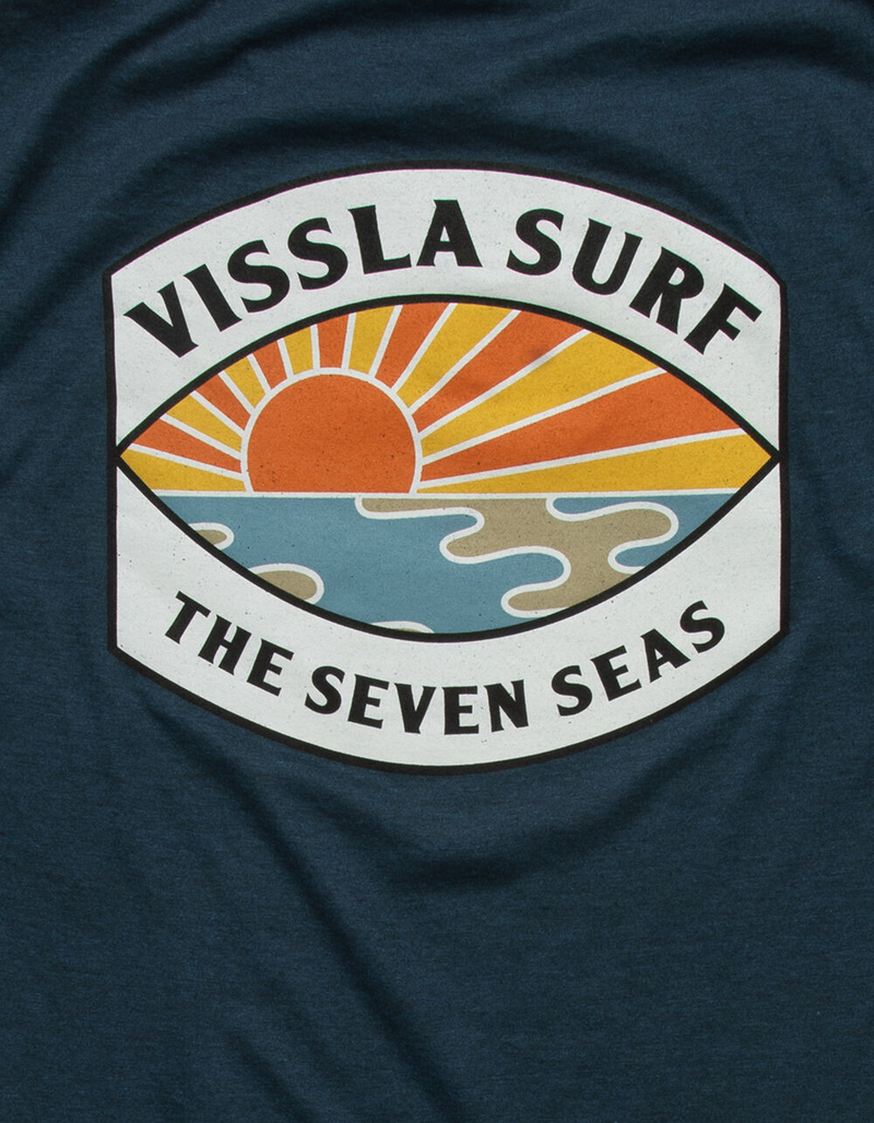 VISSLA Wavy Days Mens Tee image number 3