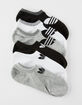 ADIDAS Originals Trefoil Black & White Womens No Show Socks image number 1