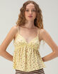 RSQ Womens Floral Babydoll Top image number 2