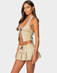 EDIKTED Rhona Split Front Halter Top image number 3