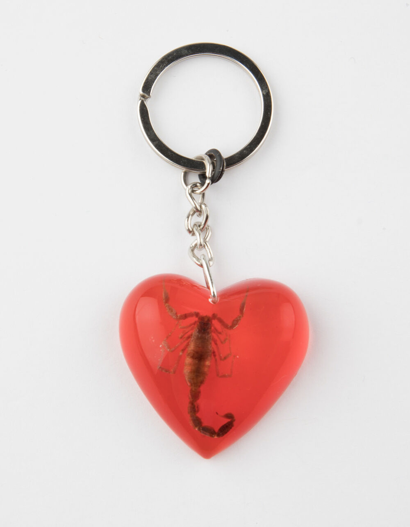 SANTA CRUZ Poison Heart Keychain image number 0