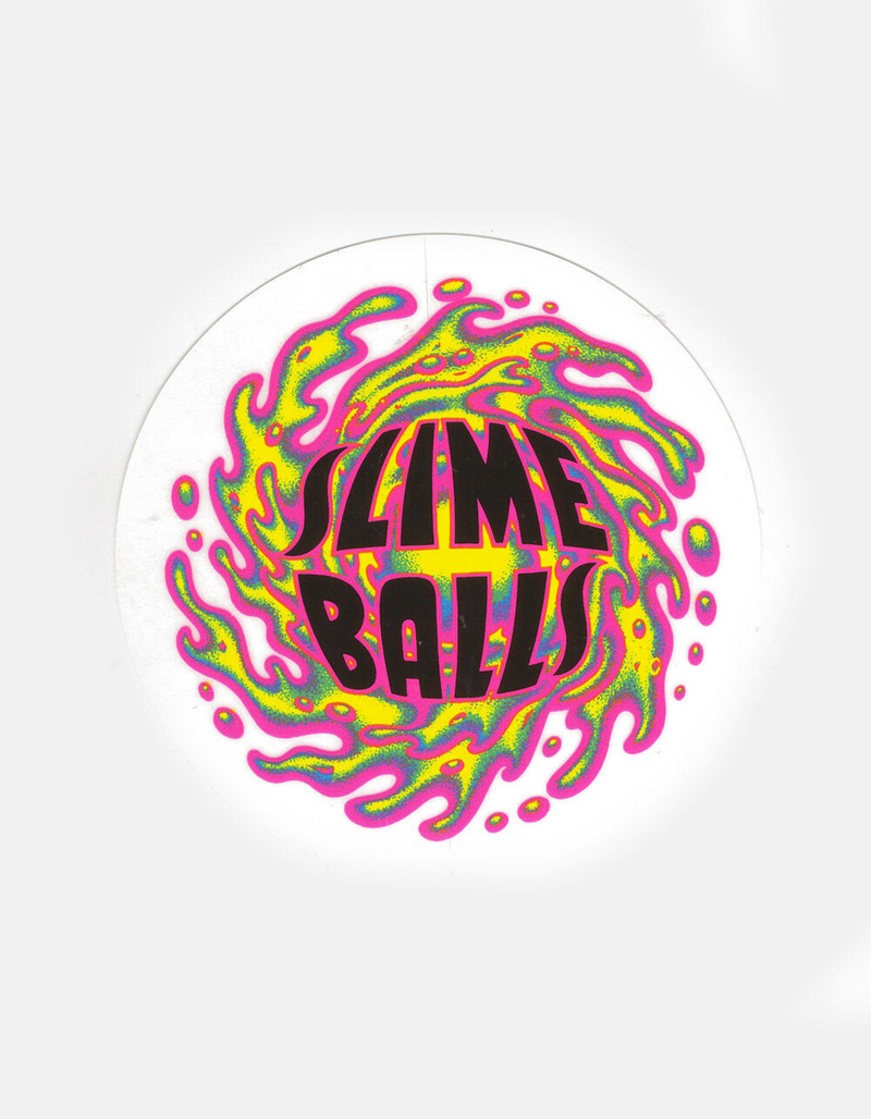 SANTA CRUZ Slime Balls Logo Sticker image number 0