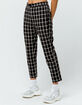 SKY AND SPARROW Windowpane Womens Pants image number 2