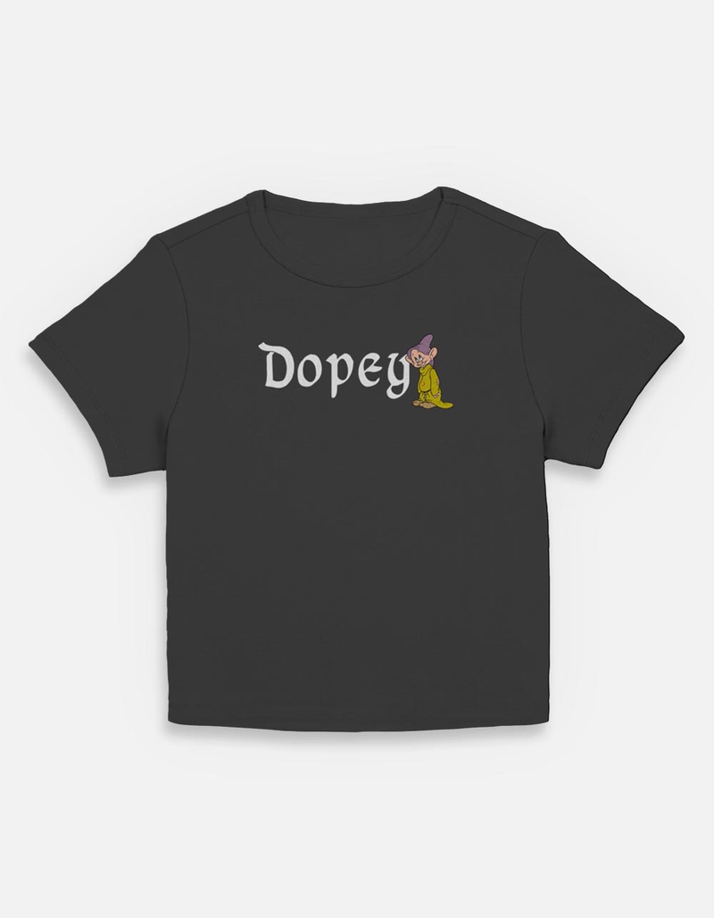 SNOW WHITE Dopey Womens Baby Tee image number 0