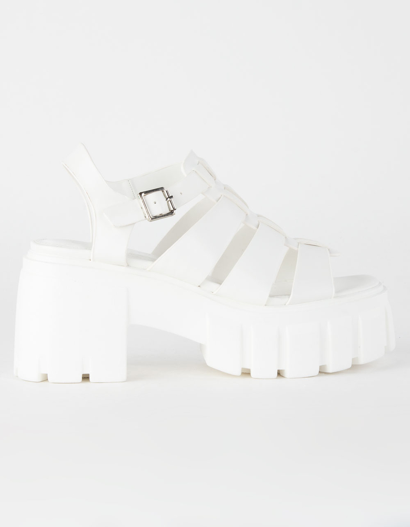 MADDEN GIRL Genesis Cage Platform Womens Sandals image number 1