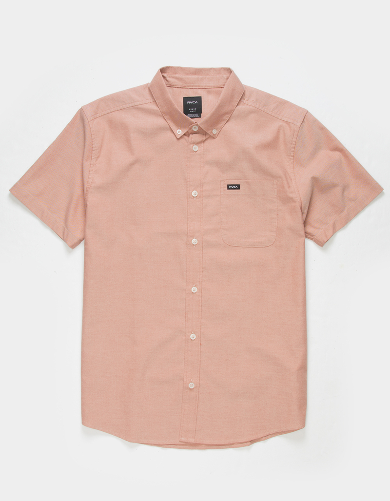 RVCA That'll Do Mens Stretch Button Down Shirt image number 0