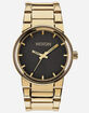 NIXON Cannon Black & Gold Watch image number 1