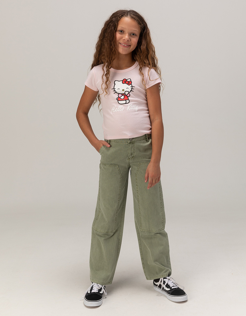 RSQ Girls Twill Patch Pants image number 6