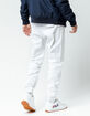 CHARLES AND A HALF Soft White Mens Twill Jogger Pants image number 3