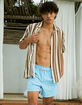 RSQ Mens Stripe Camp Shirt image number 1