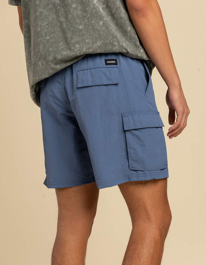 RSQ Mens Nylon Utility Shorts image number 4