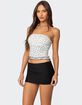 EDIKTED Laurie Polka Dot Tube Top image number 3