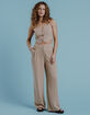 WEST OF MELROSE Womens Linen Pants image number 5