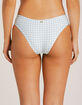 RIP CURL Gingham Cheeky Bikini Bottoms image number 4