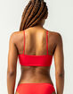 FULL TILT Bandeau Red Bikini Top image number 3