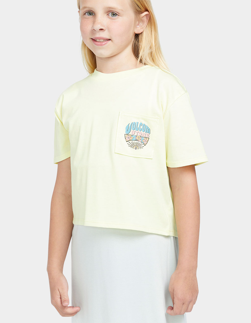 VOLCOM Pocket Dial Girls Crop Tee image number 3
