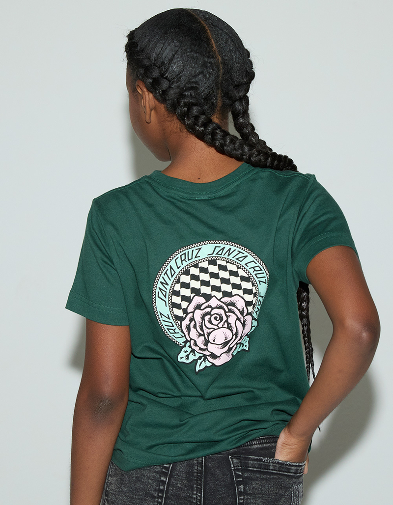 SANTA CRUZ Rose Tower Girls Boyfriend Tee image number 0
