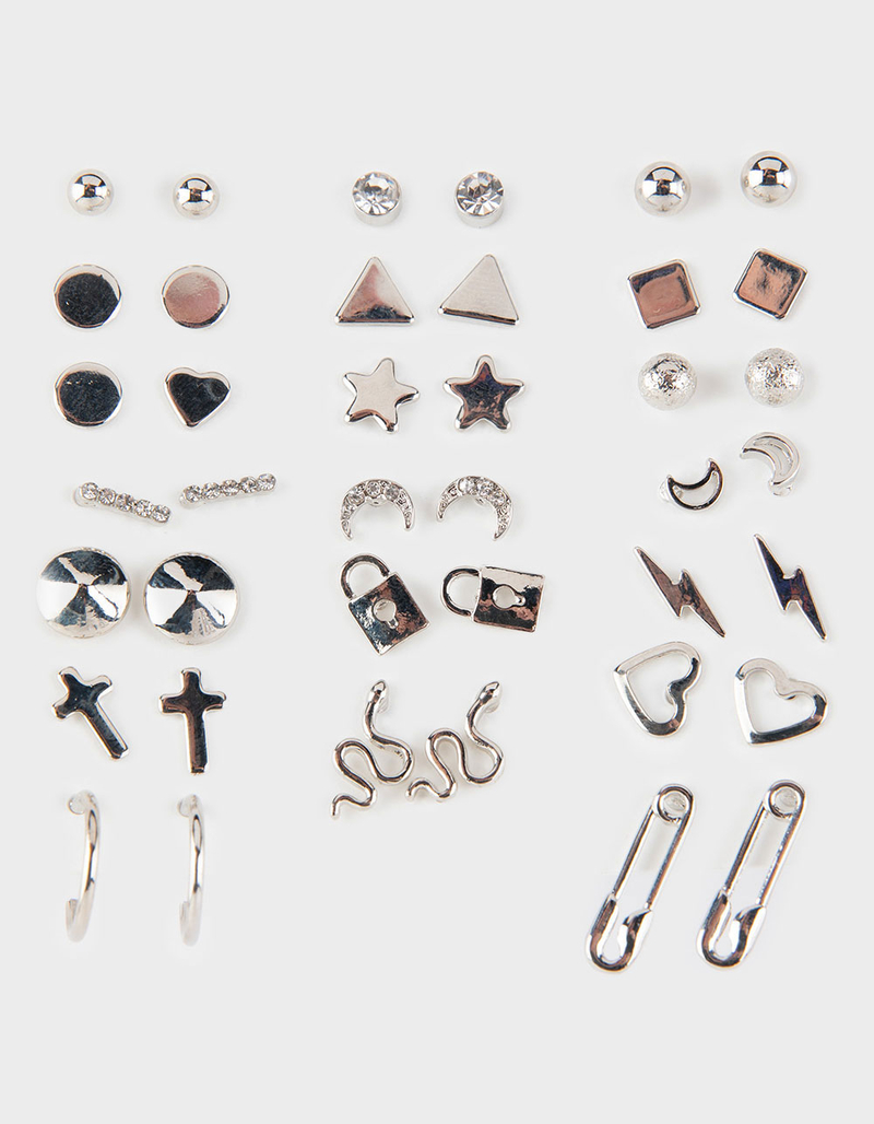 FULL TILT 20 Pack Heart & Star Earring Set image number 0