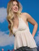 WEST OF MELROSE Womens Babydoll Top image number 1