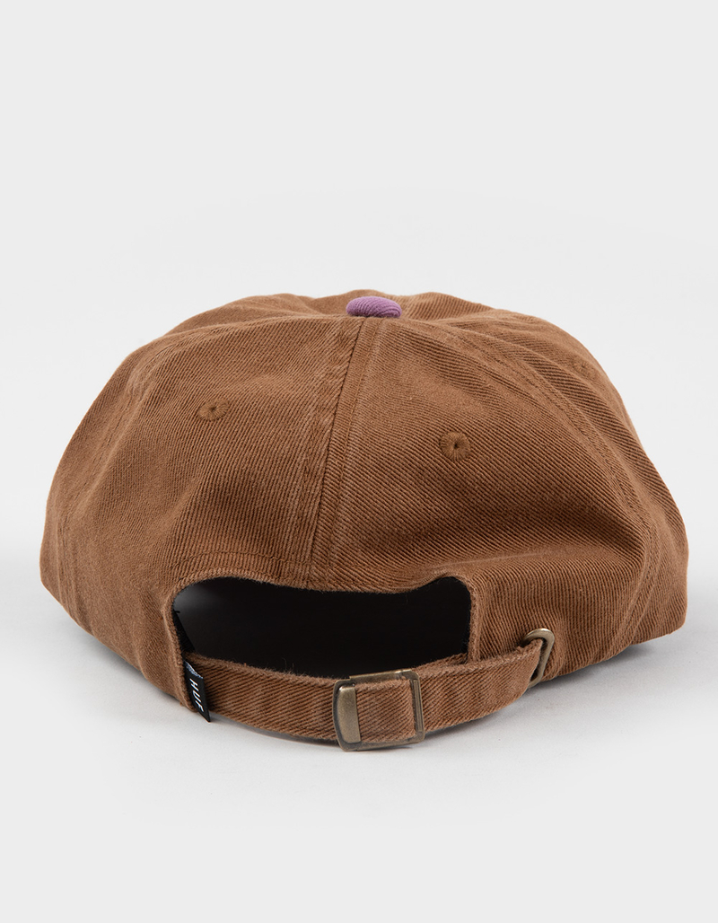 HUF Big Block Washed 6 Panel Strapback Hat image number 2