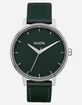 NIXON Kensington Leather Evergreen Watch image number 1