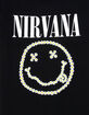 NIRVANA Flower Girls Boyfriend Tee image number 2