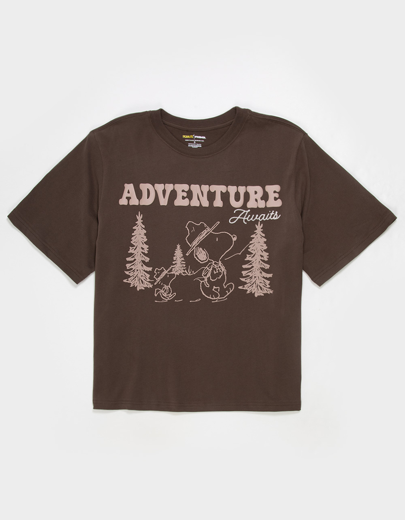 RSQ x Peanuts Adventure Mens Boxy Tee image number 0