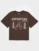 RSQ x Peanuts Adventure Mens Boxy Tee image number 1