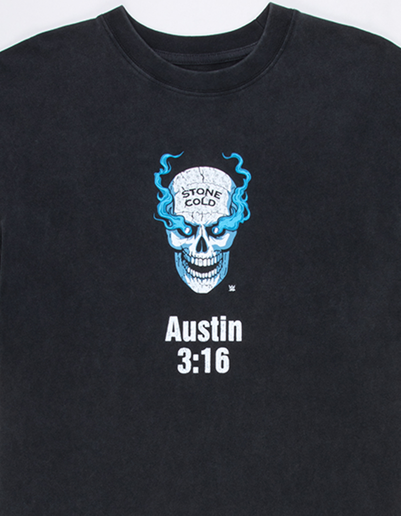 WWE Stone Cold Mens Boxy Tee image number 2