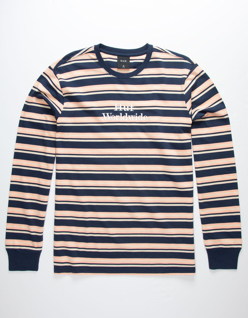 HUF Elden Knit Stripe Mens T-Shirt image number 0